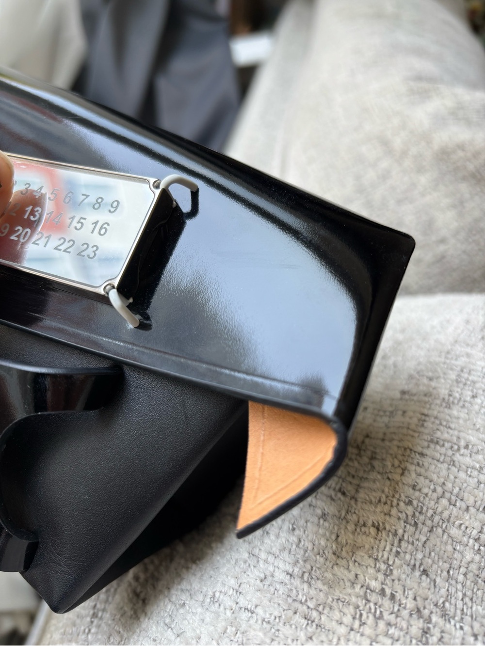 Maison Margiela black snatched small bag - Picture 5 of 6